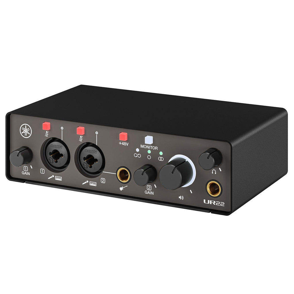 Yamaha UR22MK3 2x2 USB 2.0 Audio Interface - Black