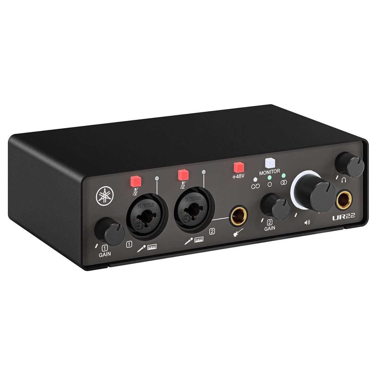 Yamaha UR22MK3 2x2 USB 2.0 Audio Interface - Black