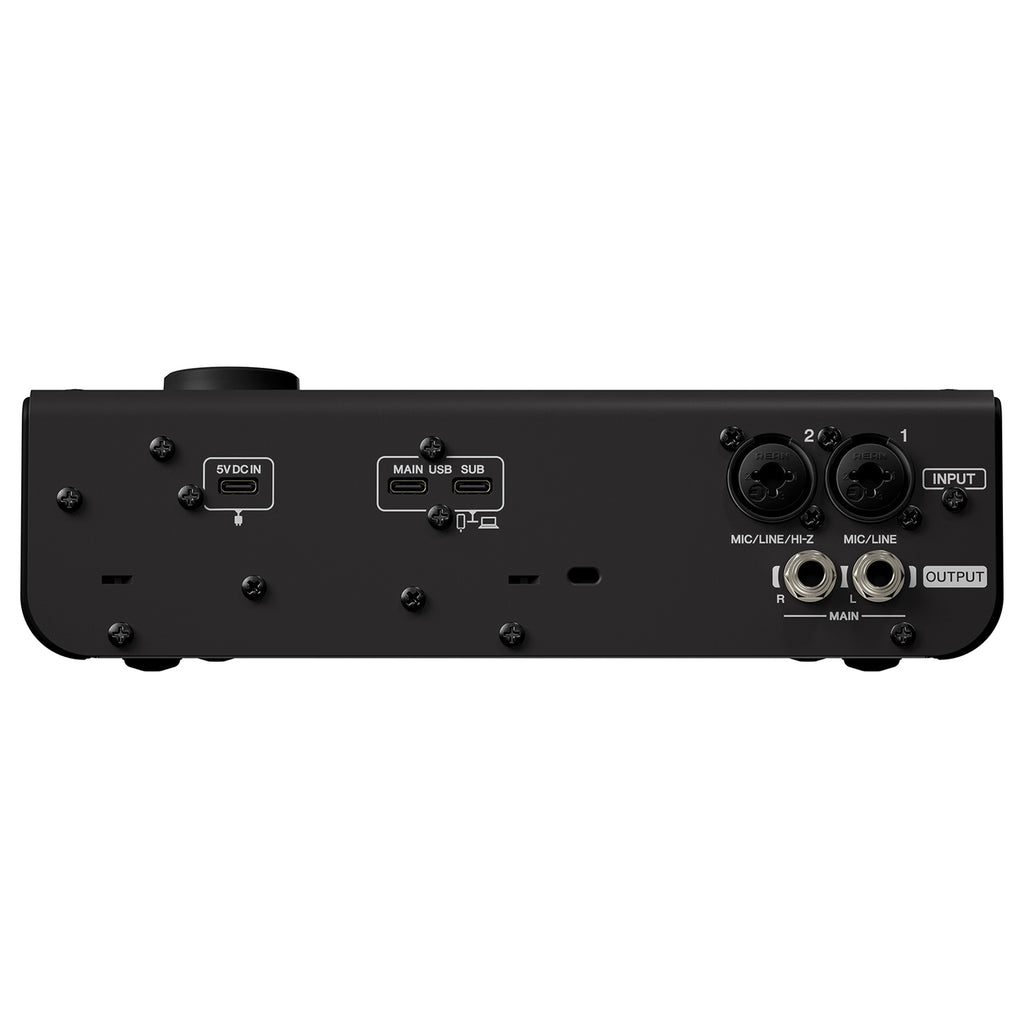 Yamaha URX22 4-In/2-Out Dual USB-C Audio Interface - Black