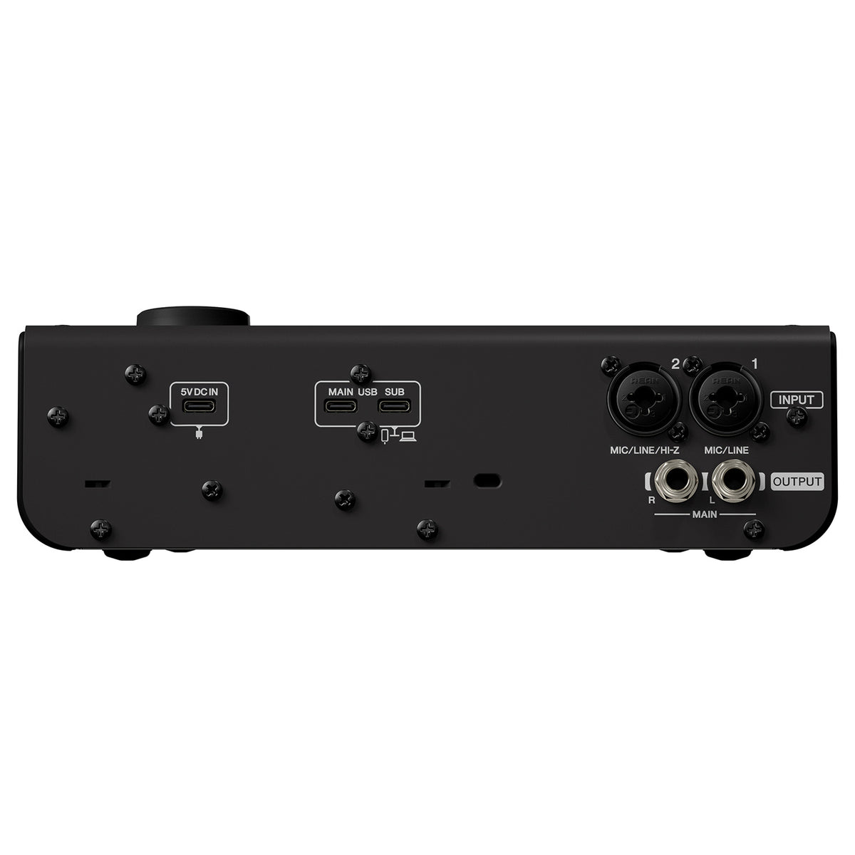 Yamaha URX22 4-In/2-Out Dual USB-C Audio Interface - Black