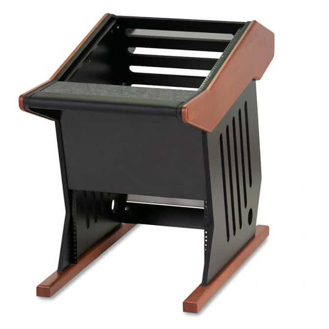 Zaor Maestro Solo 12+6 Studio Workstation Desk - Silver/Black