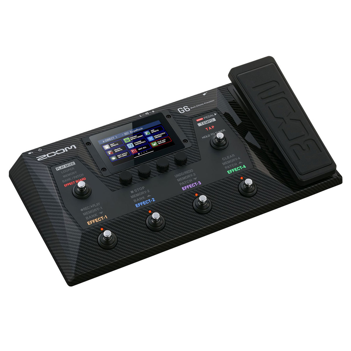 Zoom G6 Multi-Effects Processor for Guitar