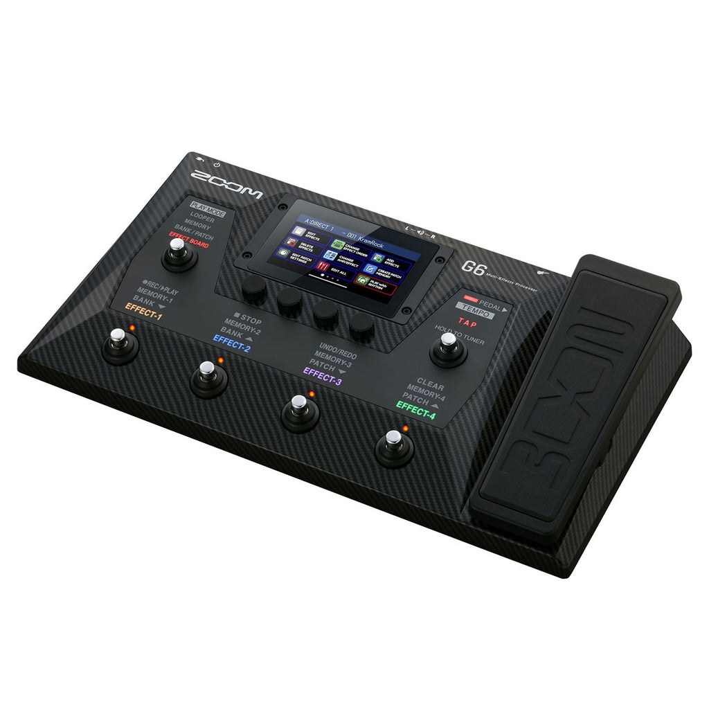 Zoom G6 Multi-Effects Processor for Guitar