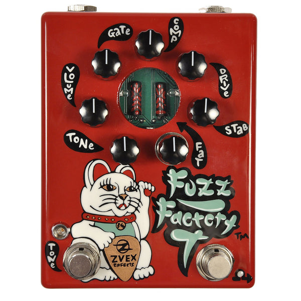 ZVEX Effects Fuzz Factory 7 Hand Painted Pedal – Vintage King